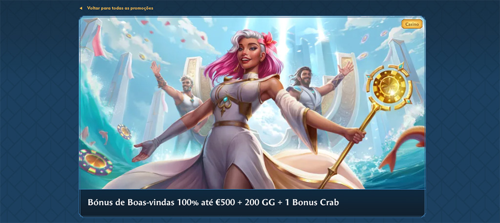 Bónus de boas-vindas do Ocean Spin Casino