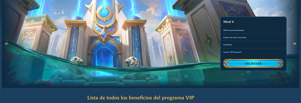 Ocean Spin Casino programa vip