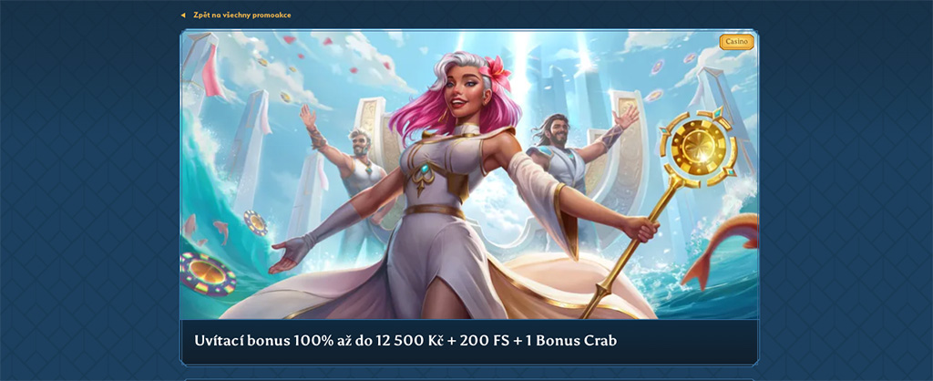 Ocean Spin Casino uvítací bonus