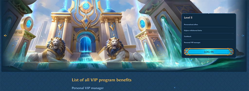 Ocean Spin Casino vip program