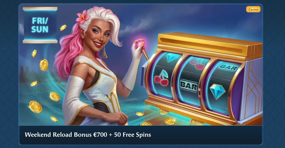 Ocean Spin Casino Σαββατοκύριακο μπόνους επαναφόρτωσης